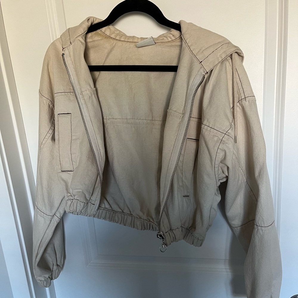 UO BDG cropped cargo jacket